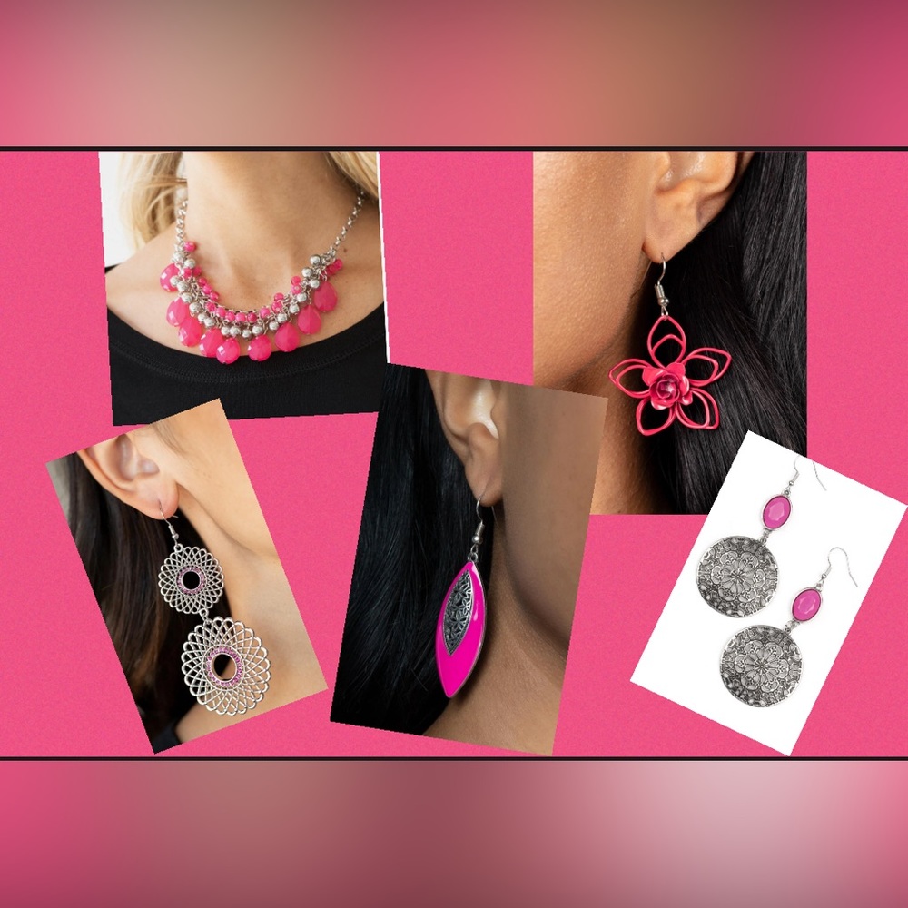 Pink Jewelry Bundle